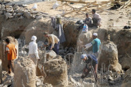 Baustelle Bauarbeoter   Aegypten