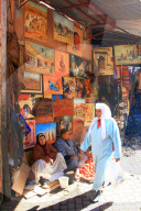Gasse  in der Medina  , Marrakesch , Marokko