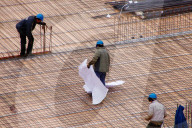 Armierungseisen Baustelle Bauwirtschaft 