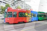 Strassenbahn  FC Basel Logo