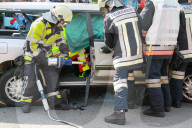 Autounfall Strassenrettung