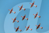 PC 7 Flugzeuge ,Schweizer Armeepiloten