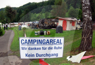 Explosion einer Gasflasche auf dem Campingplatz