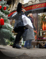 Weihnachtsartikel Blumengeschaeft