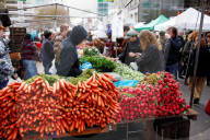Gemüse und Früchte Markt  New York City 