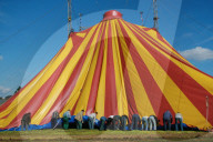 Circus Nock, Zeltabbau