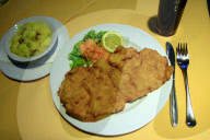 Wiener Schnitzel  Wien Oesterreich