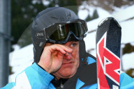 FIS Skirennen Wengen Lauberhorn  Abfahrt  Super - Combination Jury Absage  Bild Renndirektor Guenter Hujara