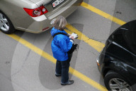 Falschparker Strafzettel