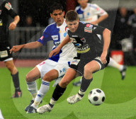 Fussball Super League  David Marazzi gegen Gonzalo Zarate