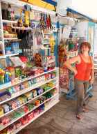 Kiosk Touristen Griechenland