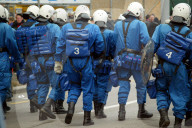 Polizeieinsatz vor dem Spiel FC Zürich - FC Basel, 2006