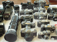 Film- und Foto-Flohmarkt in Wettingen, Fotobörse, 2006