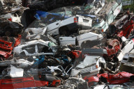 Schrottplatz Schrotthaufen