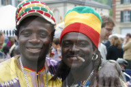 Zwei afrikanische Männer, 2005