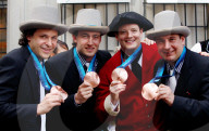 Ralph Stöckli, Jan Hauser , Simon Strübin und Markus Eggler