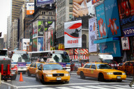 Strassenszene Times Square New York
