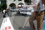 Demonstration Renten Alarm