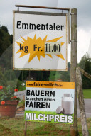 Emmentaler Kaese - Milchpreis
