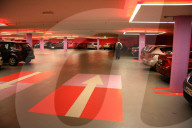 Tiefgarage, Autoeinstellhalle