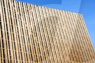 Holzfassade, Holzbau