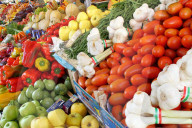 Markttag ,  Gemuese verkauf