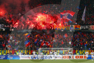 Fussball Cup Final Basler Hooligans 
