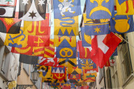 Fahnen der Zünfte