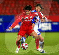 Fussball Grasshopper Club - FC Thun Nelson Ferreira gegen Vero Salatic