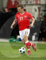 Fussball Schweiz - Liechtenstein Christophe Spycher (Schweiz)