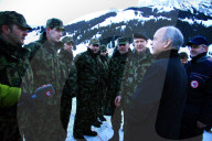 Bundesrat Ueli Maurer ,Schweizer Armee  Skirennen Adelboden
