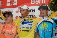 Igor Anton,Roman Kreuziger,Andreas Kloeden Tour de Suisse 2008