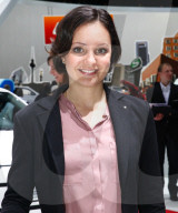 Automobilsalon Genf     Sarah Meier SUI