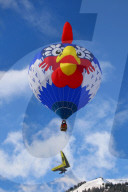 Ballon am blauen Himmel