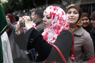 Marokkanerin  fotografiert