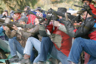 Rütlischiessen 2004: Schützen in Aktion