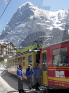 Bahnangestellte der Wengeneralpbahn, Eiger, 2005