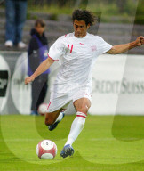 Fussball U-19 Schweiz - Rumaenien 2:4 Frank Feltscher Schweizer Nationalmannschaft