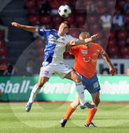 Fussball Samel Sabanovic gegen Hannu Tihinen