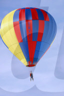 26. Internationales Heissluftballontreffen 2004: Ballon am blauen Himmel