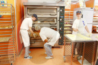 Bäckerei, Lehrling Backstube 