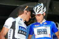 Fabian Cancellara - Andy Schleck Tour de Suisse