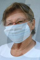 Gesichtsmaske  Schweinegrippe