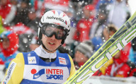 Simon Ammann SUI   1. Springen FIS Skispringen Engelberg