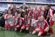 Schweizer Cupfinal Frauen 2004: Die Siegerinnen-Mannschaft FC Sursee