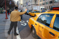 Strassenverkehr Taxistand New York