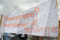 Bauernaufstand ,Demo in Sempach