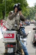 Tour de Suisse 2005: Blick-Fotograf Benjamin Soland