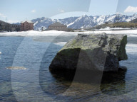 Gotthard Pass, Hospiz, Bergsee, 2005