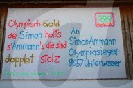 Olympiasieger Simon Ammann  Schweiz